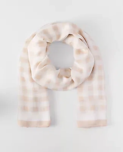 Ann Taylor Gingham Scarf