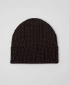 Ann Taylor Glitz Beanie In Black