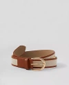 Ann Taylor Grommet Belt In Natural