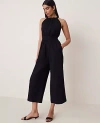 Ann Taylor Halter Jumpsuit In Black