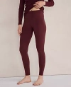 Ann Taylor Haven Well Within Balance 2.0 Smoothing Leggings In Red
