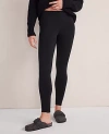 Ann Taylor Haven Well Within Balance Fleece-lined Leggings In Black