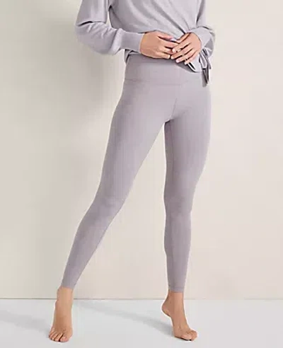 Ann Taylor Haven Well Within Balance Heather Leggings In Wisteria Melange