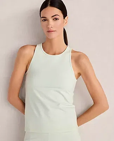 Ann Taylor Haven Well Within Balance Organic Cotton Tank In White