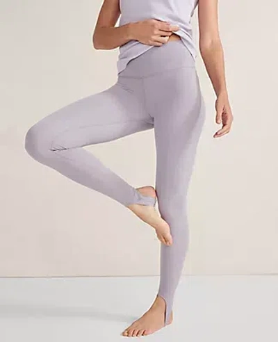Ann Taylor Haven Well Within Balance Stirrup Leggings In Minimal Grey