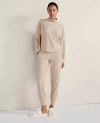 Ann Taylor Haven Well Within Balance Turtleneck Pullover In Dusty Shell