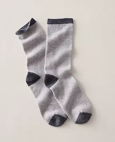 Ann Taylor Haven Well Within Cashmere Colorblock Socks