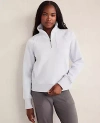 Ann Taylor Haven Well Within Cloud Fleece Half-zip Pullover