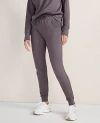 Ann Taylor Haven Well Within Cozy Fleece Joggers In Nightshade