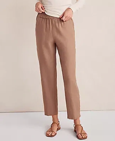 Ann Taylor Haven Well Within Everweave Linen Tapered Pants