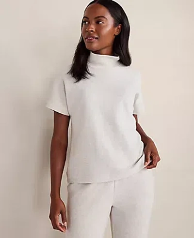 Ann Taylor Haven Well Within Linen Collared Long Sleeve Top