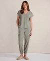 Ann Taylor Haven Well Within Luxe Modal Cargo Pants In Green