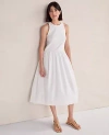 Ann Taylor Haven Well Within Organic Cotton Drop Waist Bubble Dress