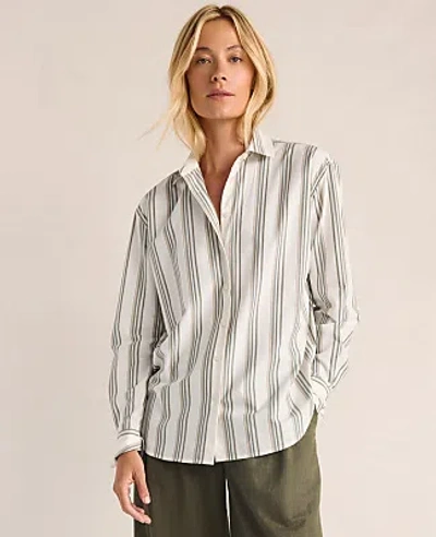 Ann Taylor Haven Well Within The Daily Shirt In Green