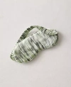 Ann Taylor Haven Well Within Tulum Print Washable Silk Eye Mask In Tulum Texture Basil