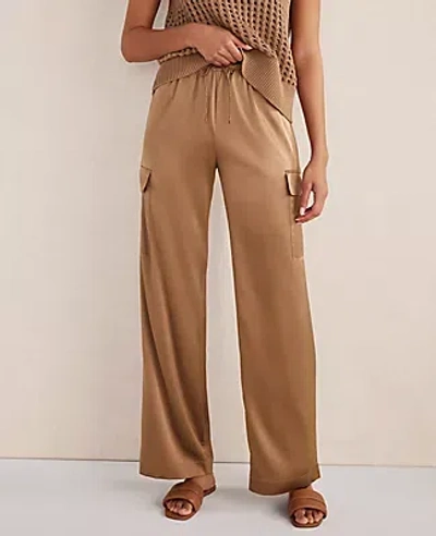 Ann Taylor Haven Well Within Washable Silk Cargo Pants