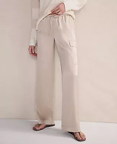 Ann Taylor Haven Well Within Washable Silk Cargo Pants