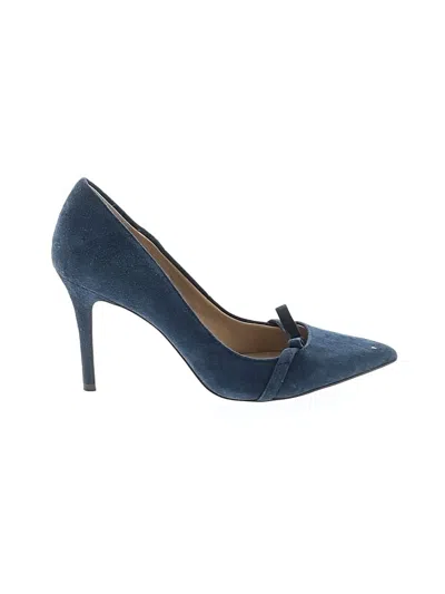Pre-owned Ann Taylor Heels In Blue