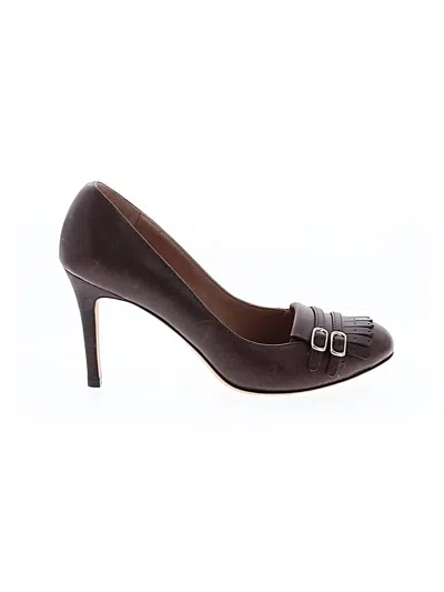 Pre-owned Ann Taylor Heels In Brown