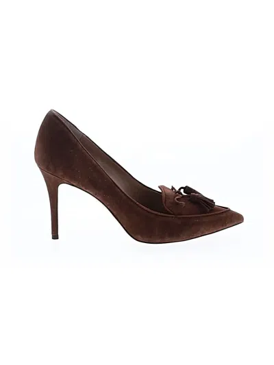 Pre-owned Ann Taylor Heels In Brown