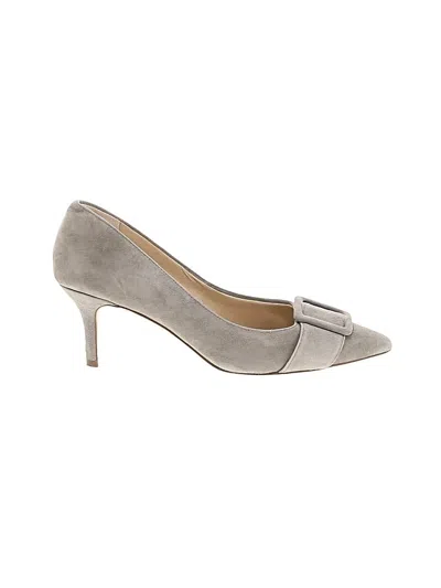 Pre-owned Ann Taylor Heels In Gray