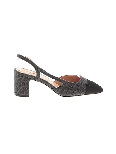 Pre-owned Ann Taylor Heels In Gray