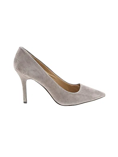 Pre-owned Ann Taylor Heels In Gray