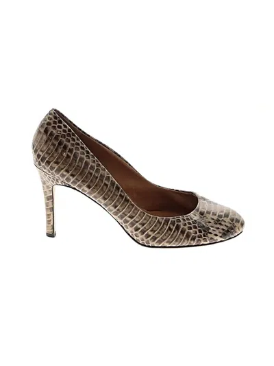 Pre-owned Ann Taylor Heels In Ivory