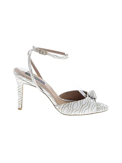 Pre-owned Ann Taylor Heels In Ivory