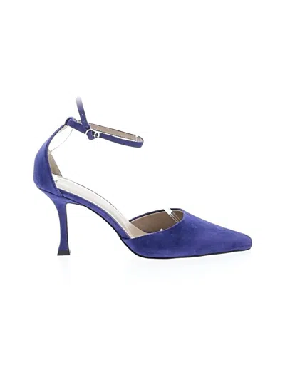 Pre-owned Ann Taylor Heels In Purple