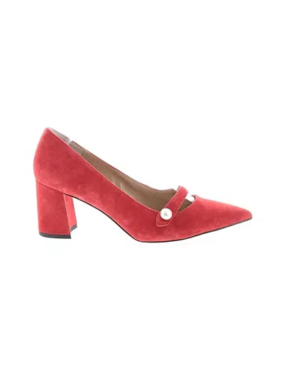 Pre-owned Ann Taylor Heels In Red