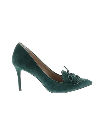 Pre-owned Ann Taylor Heels In Teal