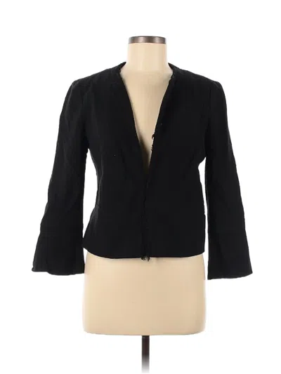 Pre-owned Ann Taylor Jacket In Black
