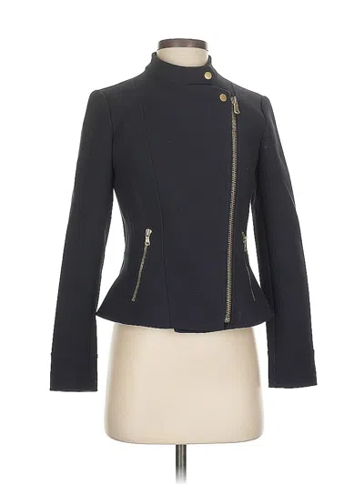 Pre-owned Ann Taylor Jacket In Black