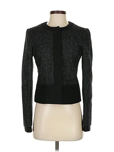 Pre-owned Ann Taylor Jacket In Black