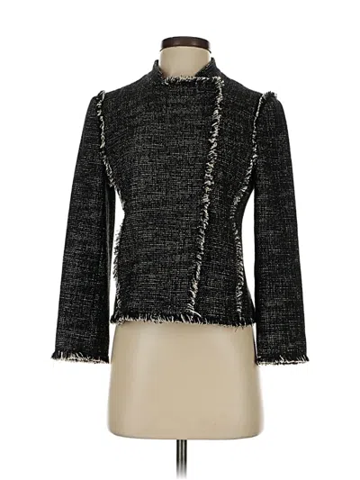 Pre-owned Ann Taylor Jacket In Black