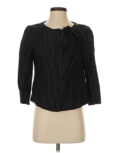 Pre-owned Ann Taylor Jacket In Black