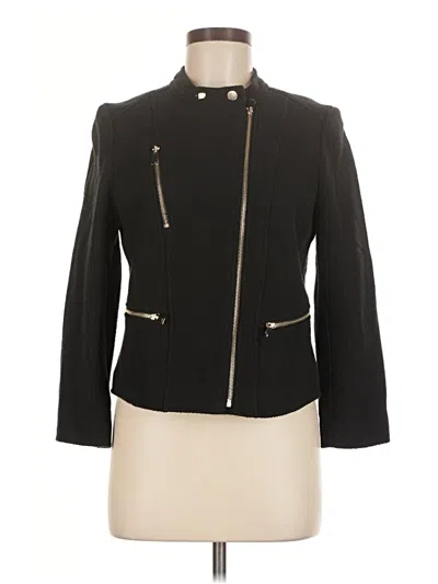 Pre-owned Ann Taylor Jacket In Black