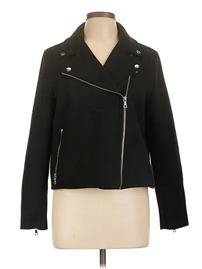 Pre-owned Ann Taylor Jacket In Black