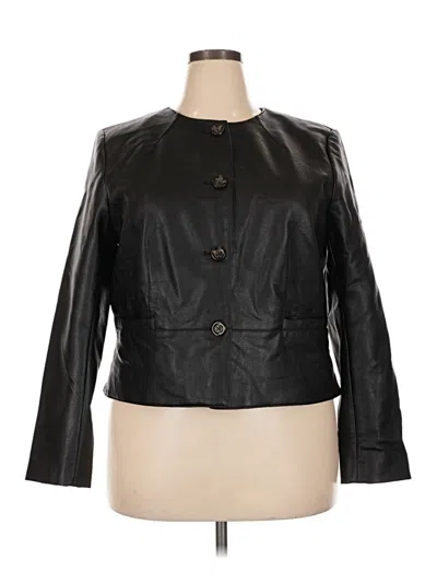 Pre-owned Ann Taylor Jacket In Black