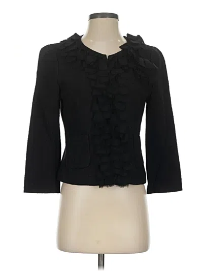 Pre-owned Ann Taylor Jacket In Black