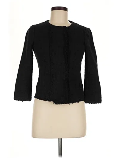 Pre-owned Ann Taylor Jacket In Black