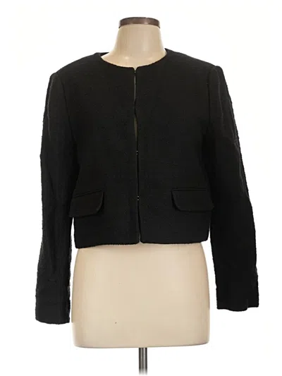 Pre-owned Ann Taylor Jacket In Black