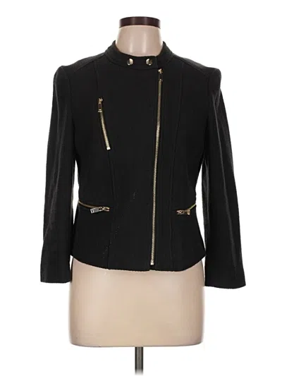 Pre-owned Ann Taylor Jacket In Black
