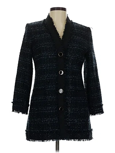 Pre-owned Ann Taylor Jacket In Blue