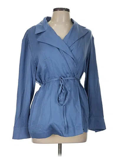 Ann Taylor Jacket In Blue