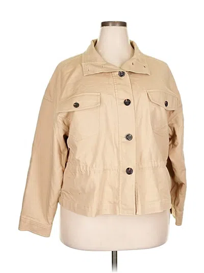 Pre-owned Ann Taylor Jacket In Brown