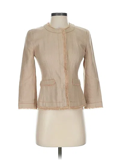 Pre-owned Ann Taylor Jacket In Brown