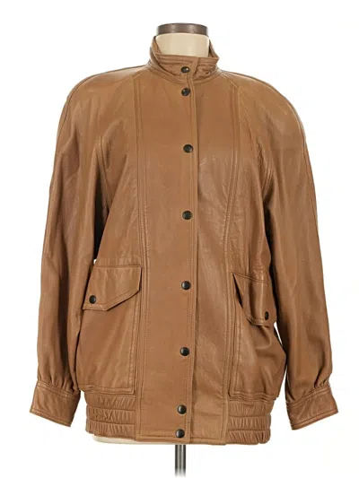 Pre-owned Ann Taylor Jacket In Brown