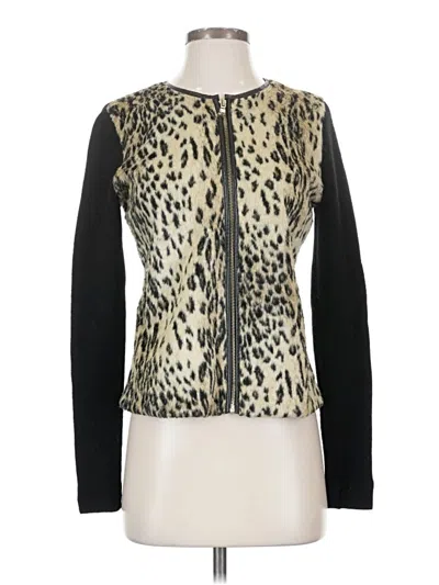 Pre-owned Ann Taylor Jacket In Gold